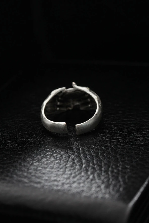 Ayarlanabilir İlluminati Model Erkek Yüzük - TJ-EY491 - Resim 2