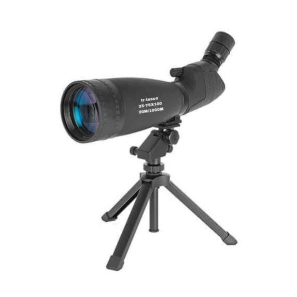 Tr-Tasco 25-75X100 Tek Gözlü Kuş Gözlem Ve Ok Atış Dürbünü ürün görseli 1