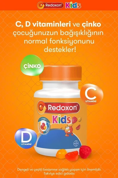 Redoxon Kids 60 Çiğneme Tablet - 4