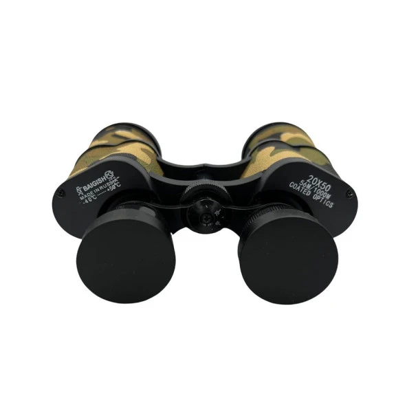 Baigish 20X50 Rus Model Kamuflaj Dürbün Süper Kalite 1000M/56M - Resim 2