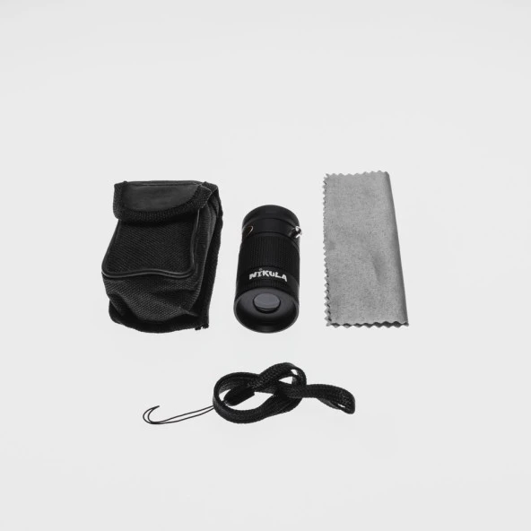 Nikula 5X12 Extra Short Focus 1000M/56M Tek Gözlü Mini Dürbün ürün görseli 1