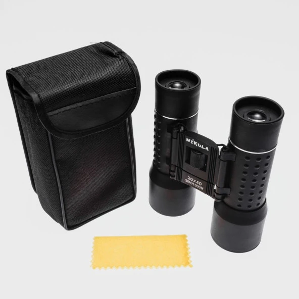 Nikula 20X40 Kauçuk Kaplamalı Kuş Izleme Avcılık Piknik Için ürün görseli 1