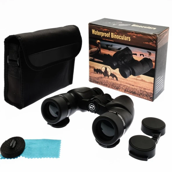 Mentch 20X36 Su Geçirmez El Dürbünü- Geniş Ön Mercek - 1000M /56M - Siyah ürün görseli 1