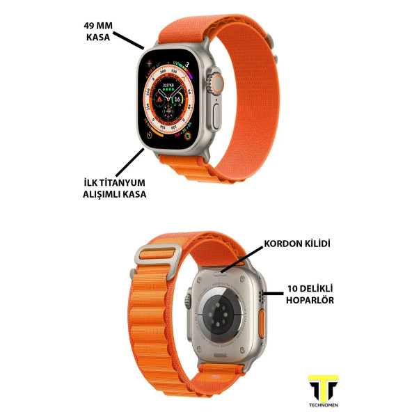TT Ultra 2.01 Big Akıllı Saat 7 Kordonlu Set - 2