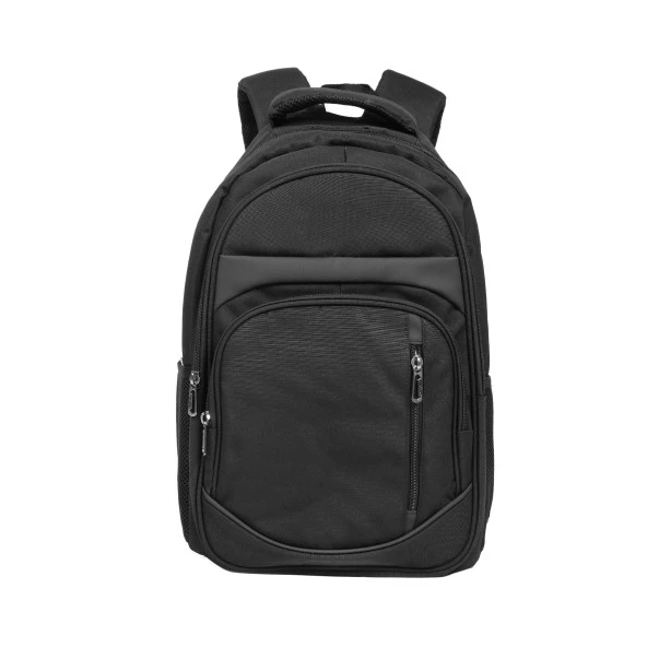 Bagacar Okul ve Günlük Laptop Bölmeli Su Geçirmez Sırt Çantası Siyah - 7