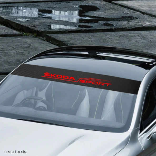 Dodge Avenger İçin Uyumlu Aksesuar Oto Ön Cam Sticker - 2