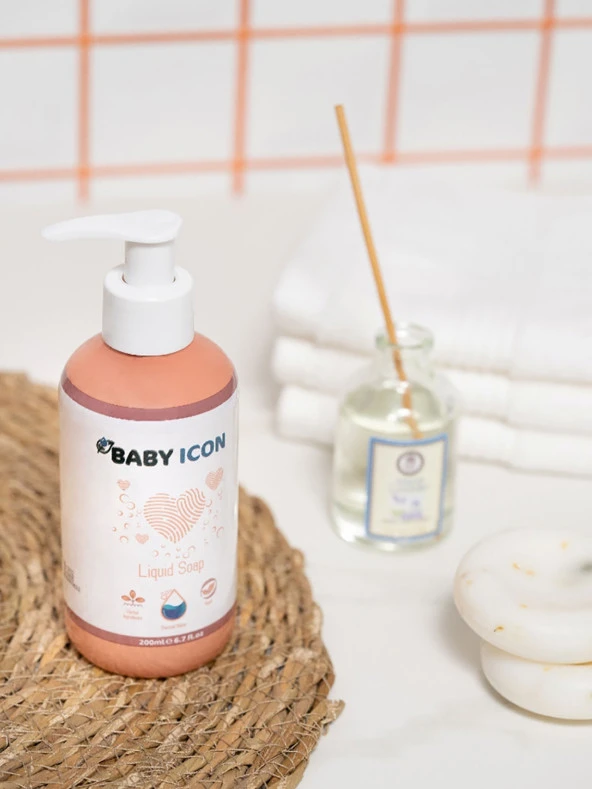 Baby Icon Doğal Çilek Kokulu Sıvı Sabun 200ml