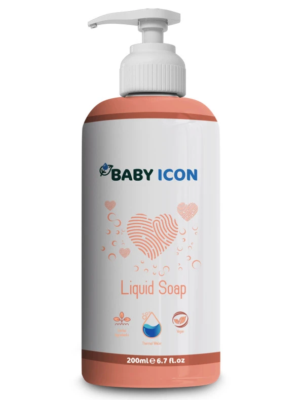 Baby Icon Doğal Çilek Kokulu Sıvı Sabun 200ml - 2