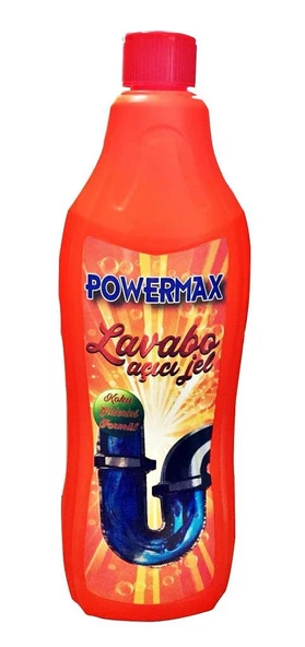 Powermax Lavabo Gider Açıcı Jel Formül 1 Lt x 2 Adet - 2