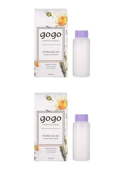 GogoProfesyonel Pudra Saç Açıcı (2 Adet) 30g+60ml