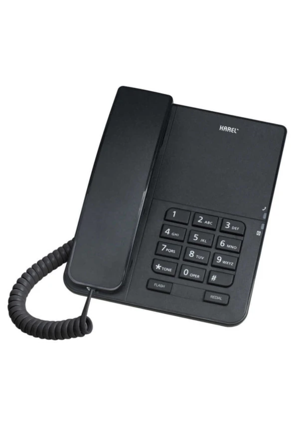 Tm140 Siyah Analog Masa Üstü Kablolu Telefon