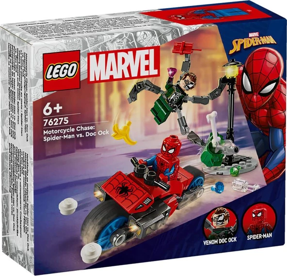 LEGO Super Heroes 76275 Motorcycle Chase: Spider-Man vs. Doc Ock