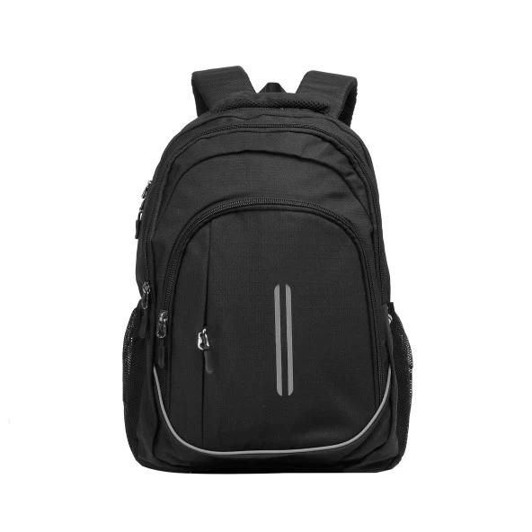 Bagacar Okul ve Günlük Laptop Bölmeli Sırt Çantası Siyah - 2