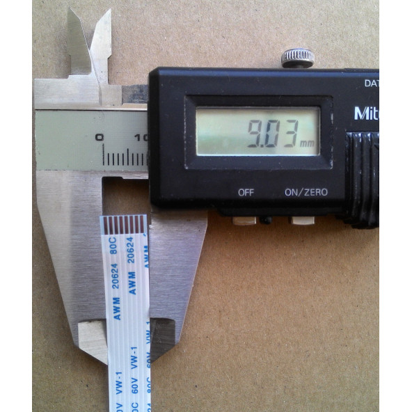 Awm 20624 80C 60V Vw-1 Flex Kablo 8 Pin 1Mm Adım 30Cm 8-1-30B - 2