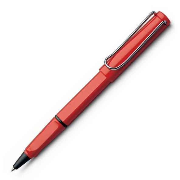 Lamy Takım Kalem Dolma + Roller Kalem Safari Kırmızı Lüks Kalem Seti - 2
