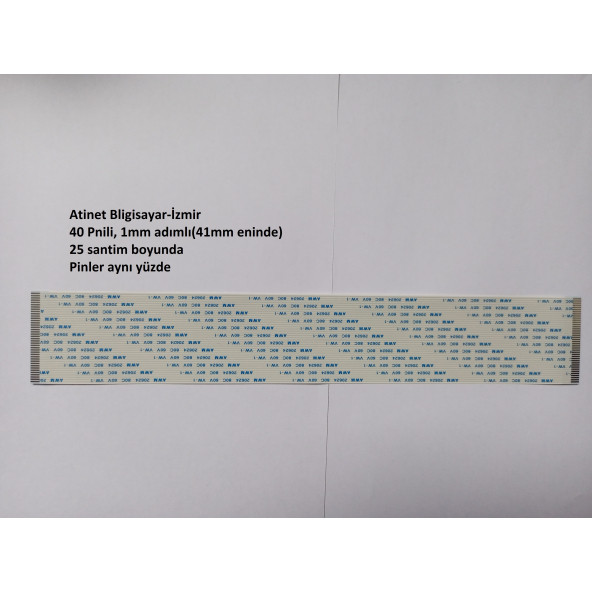 Awm 20624 80C 60V Vw-1 Flex Kablo 40 Pin 40-1-25A ürün görseli 1