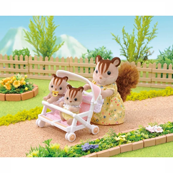 Sylvanian Families İkili Puset ESF4533 - 3