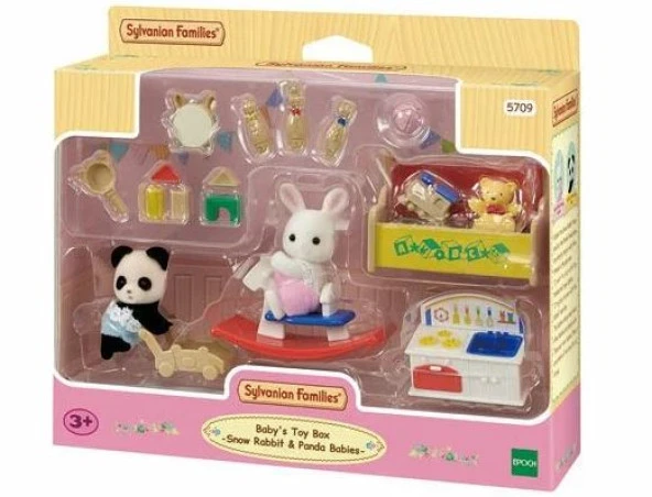 Sylvanian Families Tavşan ve Panda Bebeğin Oyun Odası ESF5709