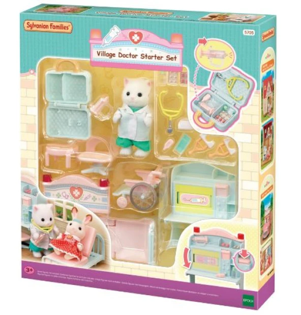 Sylvanian Families Köy Doktoru Başlangıç Seti ESF5705