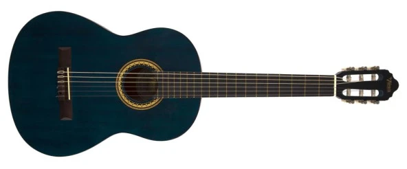 Valencia VC204TBU Klasik Gitar (KILIF+PENA HEDİYE)