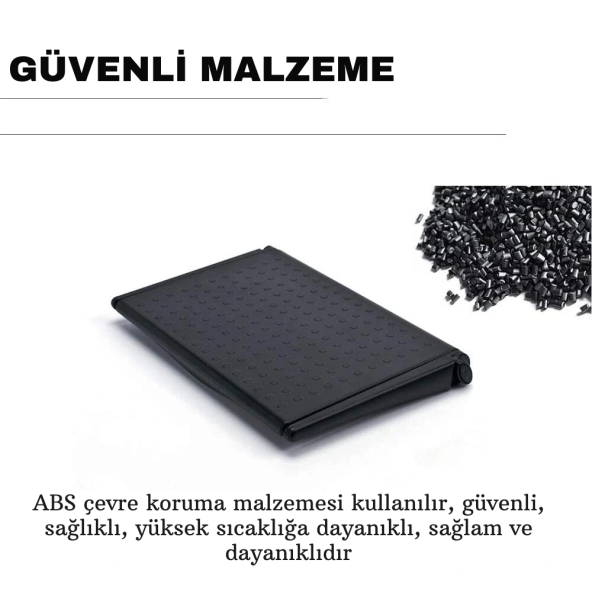 TechTic Monitor Tv Üstü Raf Portatif Katlanır Düzenleyici Projeksiyon Rafı Telefon Tablet Standı - 8