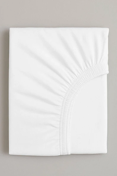 60 x120 + 15 cm Pamuklu ve Lastikli Fittet Penye Bebek Çarşafı - 2