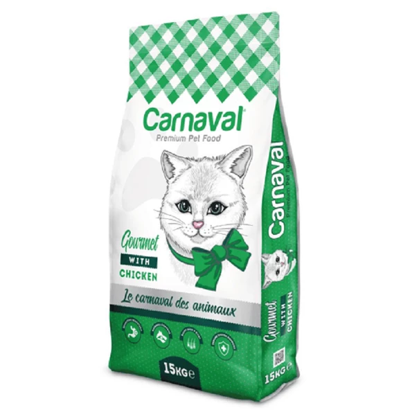 CARNAVAL GOURMET YETİŞKİN KEDİ MAMASI 15KG