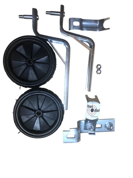 Vitesli Bisiklet Yan Denge Tekeri Kalın Demirli 16-20 Jant Bisiklet Yan Tekeri - 4