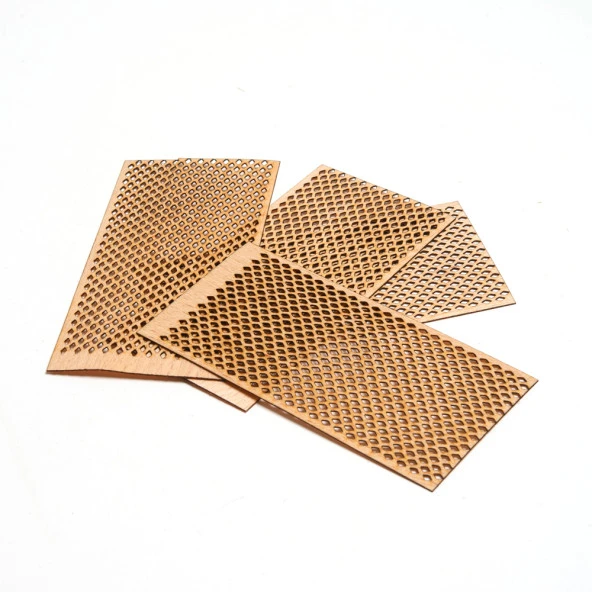 Delikli Model (baklava) 25 x 100 x 0.5 mm Sehpalı 10 Adet - Resim 5