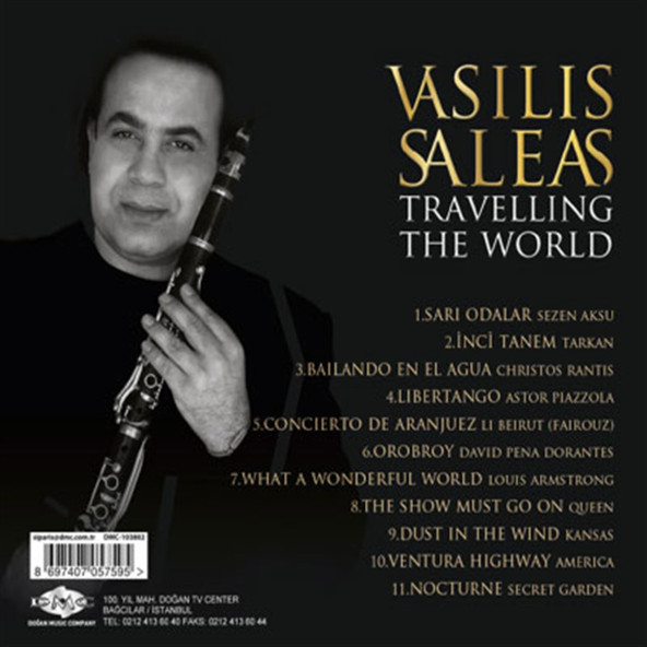 VASILIS SALEAS - TRAVELLING THE WORLD (CD) (2013) - 2