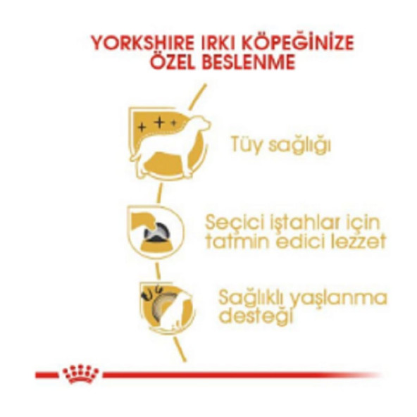 Royal Canin Yorkshire Terrier Yetişkin ve Yaşlılar İçin Kuru Köpek Maması 1,5 kg - 2