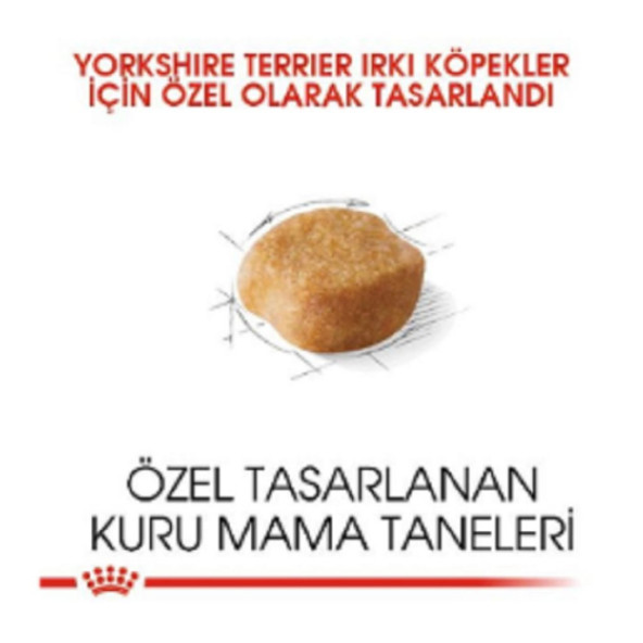 Royal Canin Yorkshire Terrier Yetişkin ve Yaşlılar İçin Kuru Köpek Maması 1,5 kg - 5