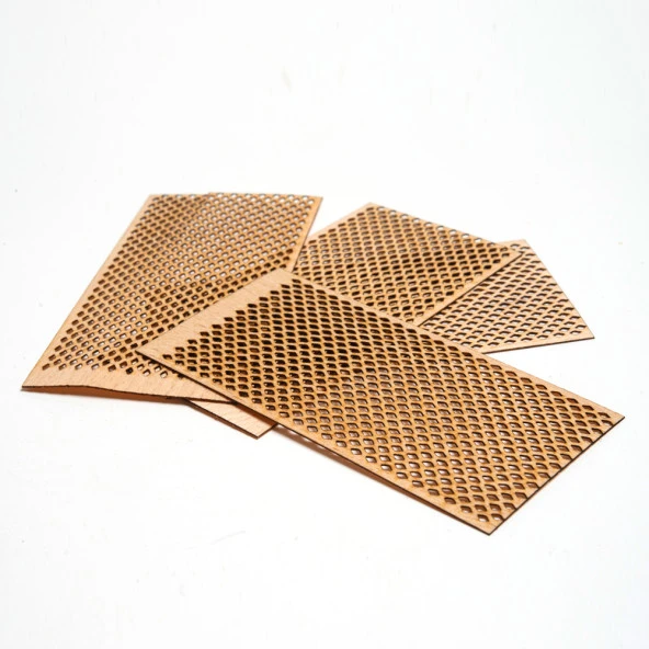 Delikli Model (baklava) 75 x 100 x 0.5 mm Sehpalı 100 Adet - Resim 5