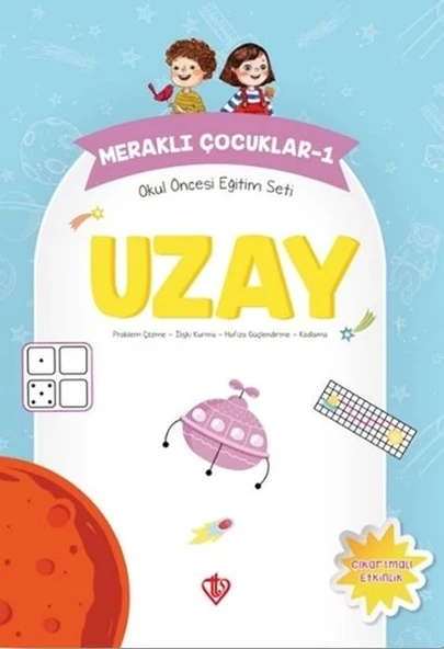 Meraklı Çocuklar 1 - Okul Öncesi Eğitim Seti Uzay