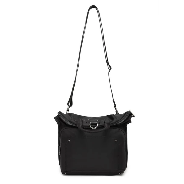 Saten Kumaş Kadın Postacı ve Sırt Çantası Barcelona 2108 - Resim 9