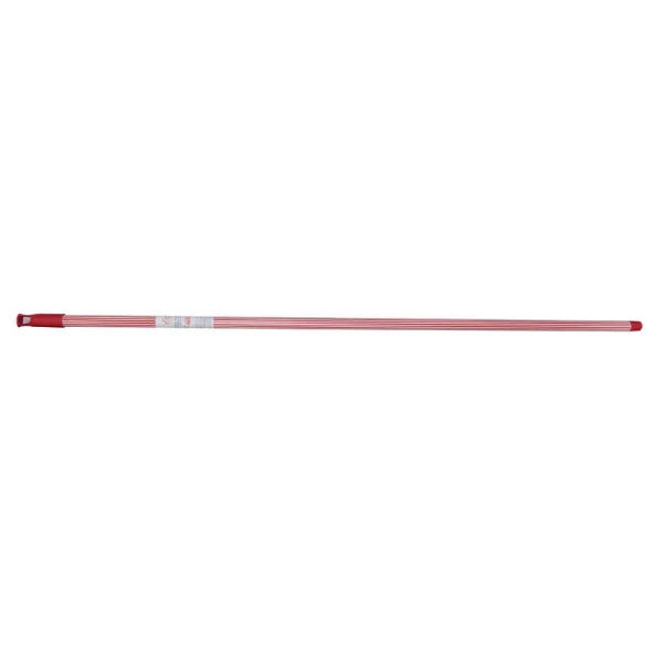 Fırça Sapı Ucu Vidalı Kırmızı Beyaz Çift Renk 120 Cm 1 Adet Code FSRNİ - 3