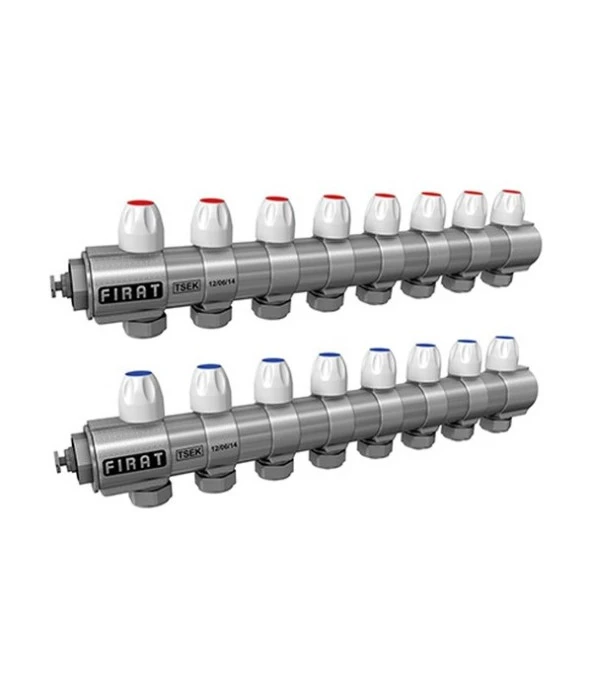 Fırat 1"Kollektör Kendinden Vanali 7-Li ürün görseli 1