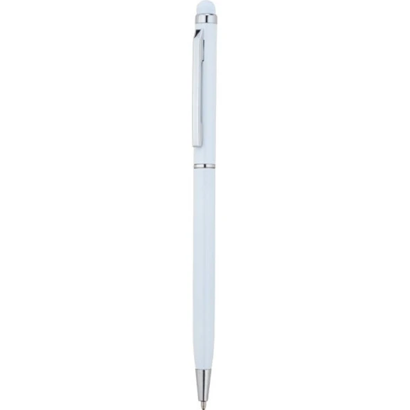Beyaz Tükenmez Metal Kalem ürün görseli
