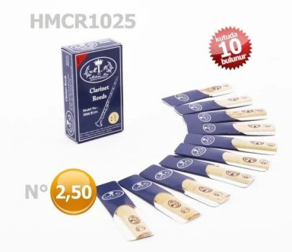 Klarnet Kamışı No:2,50 HMCR1025 - 2
