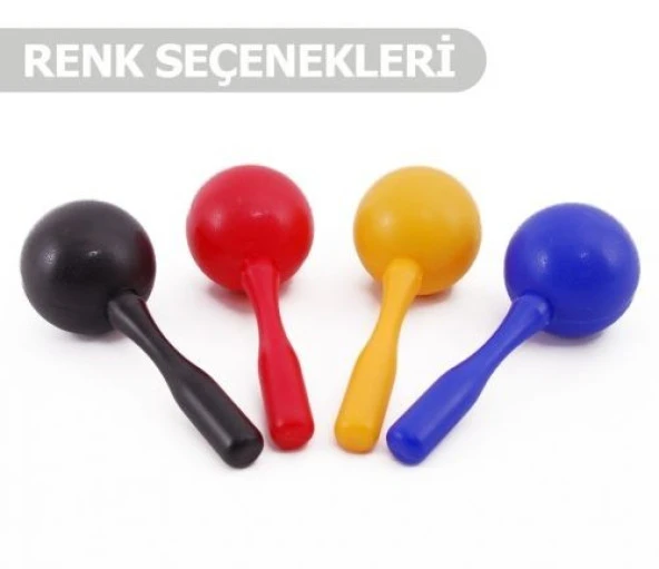Marakas Plastik Büyük Boy M22BL - 2