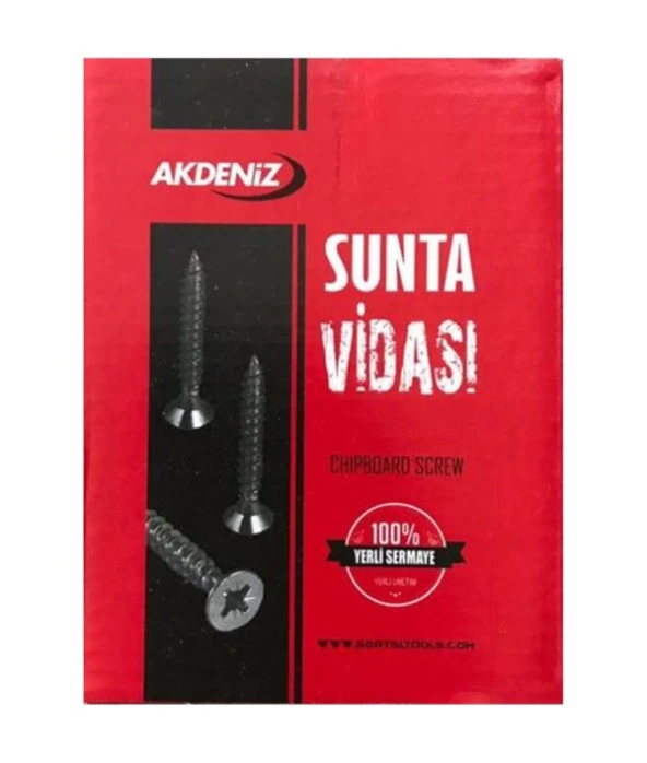 Akdeniz Sunta Vidası 6X50