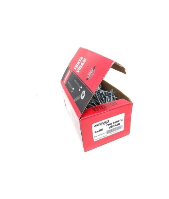 Akdeniz Sunta Vidası 4 x 50 Sunta Vidası-5 cm VIDA-500 Adet(Pkt)