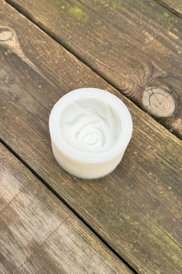 Gül 3d Tekli Mum Kalıbı (Silikon) - Resim 7