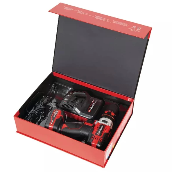 Einhell TE-CD 12/1 Li-i (1x2,0 Ah) Akülü Darbeli Vidalama - 4513895 - 2