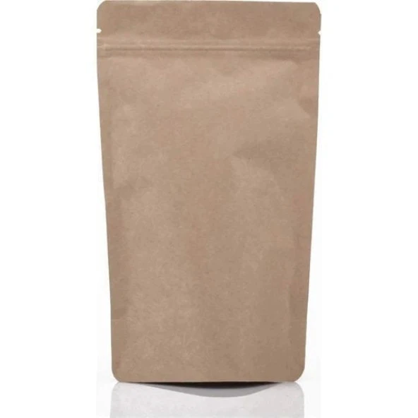 Kraft Alümi̇nyum Ki̇li̇tli̇ Doypack 13x22+4 Cm 250 Gr 100 Adet - Resim 2