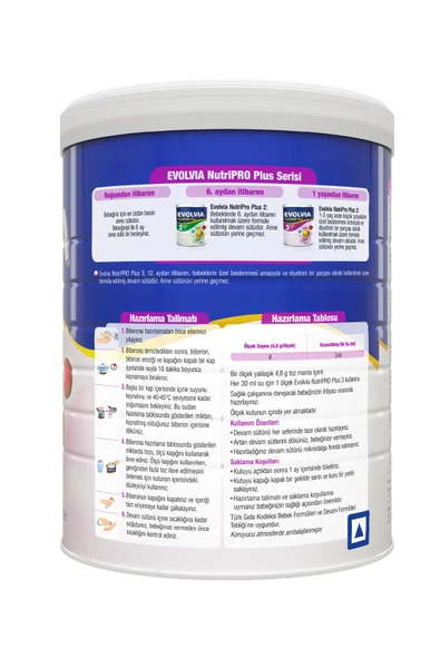 Evolvia NutriPRO Plus 3 Devam Sütü 800 gr x 3 Adet - 5