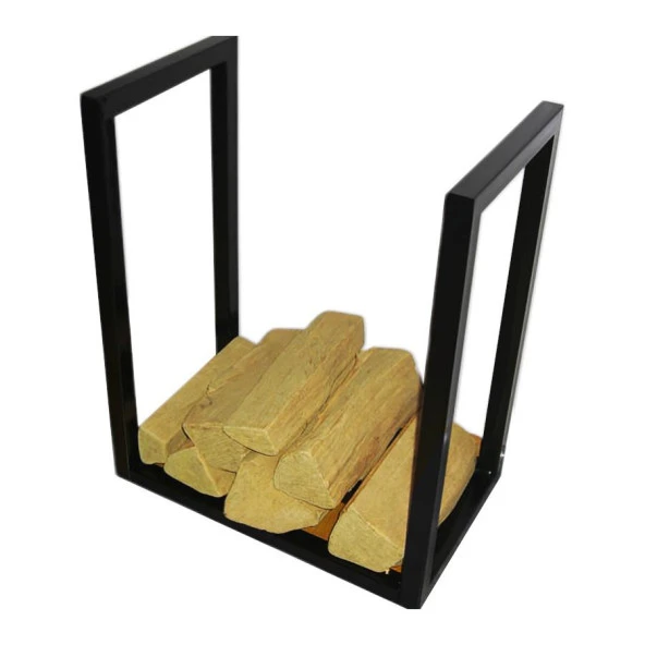 Şömine Aksesuarı Şömine Yanı Dekoratif Odunluk