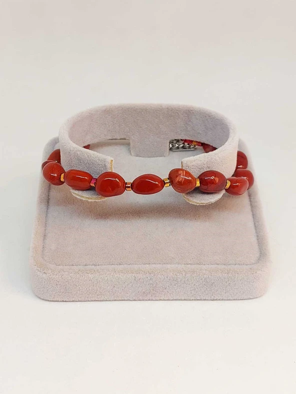 Jasper Taşı Tasarım Bileklik (47102) - Resim 2