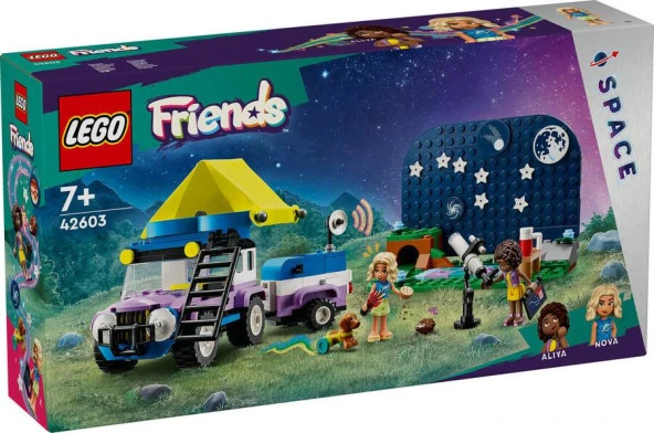 LEGO Friends 42603 Stargazing Camping Vehicle ürün görseli