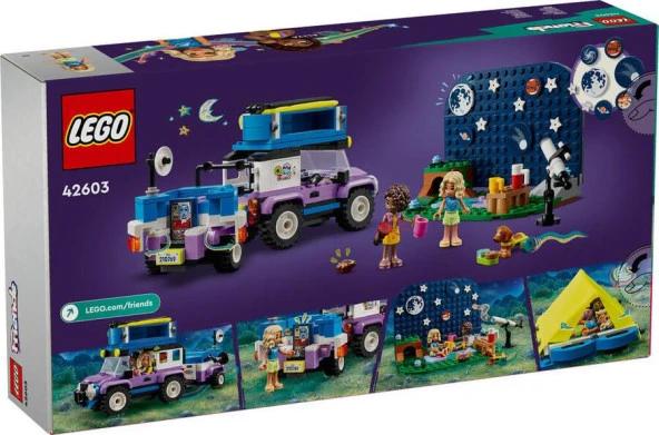 LEGO Friends 42603 Stargazing Camping Vehicle - Resim 2
